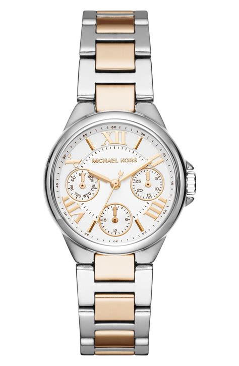 michael kors camille diamond watch|michael kors mini camille watch.